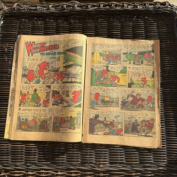 Woody Woodpecker No.‎ 50 Dell 1958 Comic Book - Picture 3 of 7
